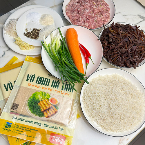 Bánh Ram Hà Tĩnh Loại 240g Bánh Ram Hà Tĩnh Loại 240g